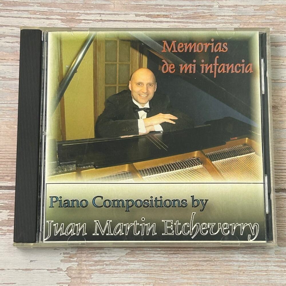 Juan Martin Etcheverry – Memorias de mi infancia CD 2005 Piano Compositions JMM
